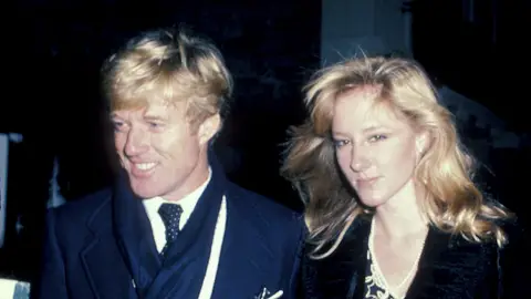Robert Redford y su hija Shauna en 1983 Robert Redford y su hija Shauna en 1983