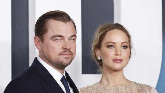 Leonardo DiCaprio y Jennifer Lawrence