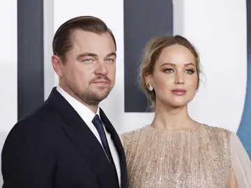 Leonardo DiCaprio y Jennifer Lawrence Leonardo DiCaprio y Jennifer Lawrence