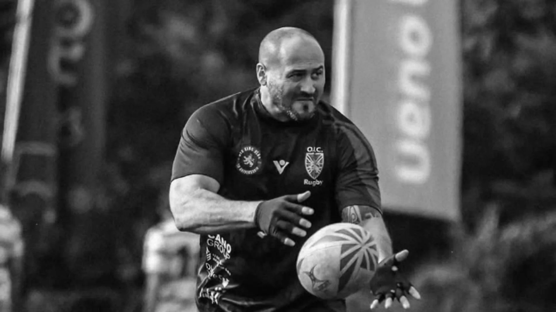 El jugador de rugby Esteban Racca El jugador de rugby Esteban Racca