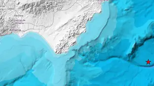 Captura de pantalla de la IGN sobre la información del terremoto Captura de pantalla de la IGN sobre la información del terremoto