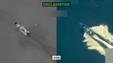 Estados Unidos ataca en aguas internacionales una supuesta embarcación de narcotráfico Estados Unidos ataca en aguas internacionales una supuesta embarcación de narcotráfico