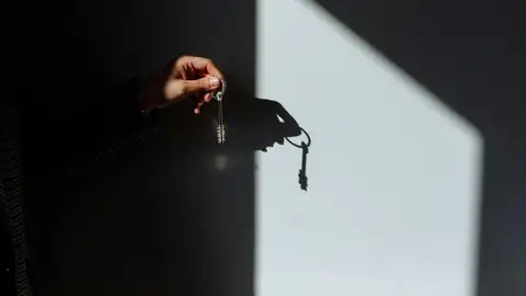 Imagen de archivo de la llave de una vivienda. Imagen de archivo de la llave de una vivienda.