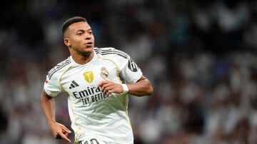 Mbappé durante el Mallorca-Real Madrid