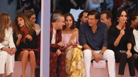 Isabel Preysler en un desfile Isabel Preysler en un desfile