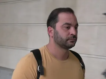 Antonio Tejado llegando al juzgado Antonio Tejado llegando al juzgado