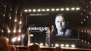 Luis Enrique, mejor entrenador del a&ntilde;o 
