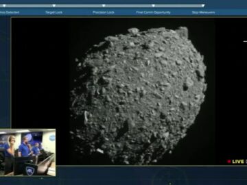 Impacto en el asteroide Dimorphos