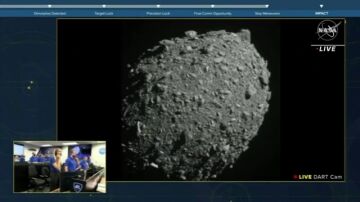 Impacto en el asteroide Dimorphos