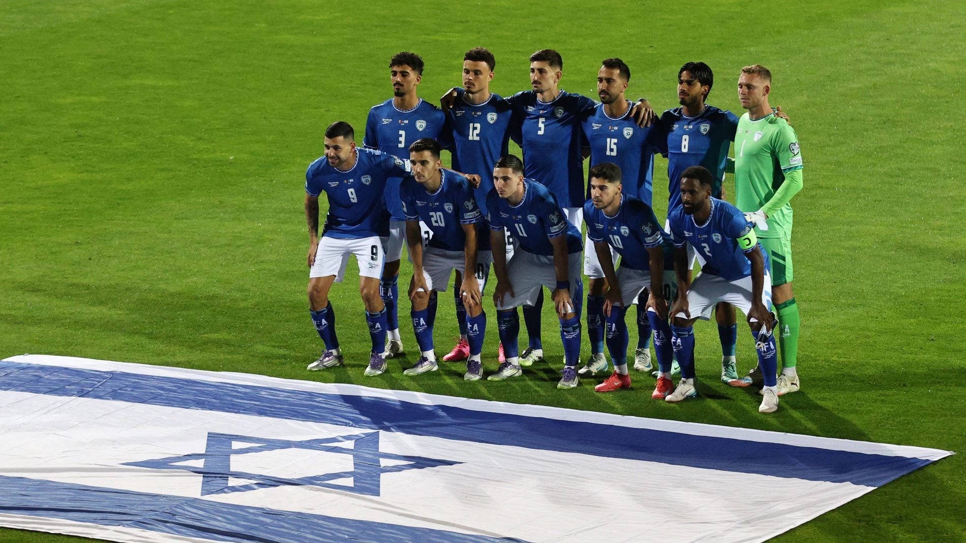 Selección de Israel en partido clasificatorio para el Mundial 2026 Selección de Israel en partido clasificatorio para el Mundial 2026