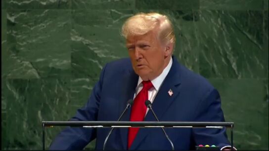 Trump arremete contra la ONU en la Asamblea General: "Termin&eacute; siete guerras y ni siquiera recib&iacute; una llamada"
