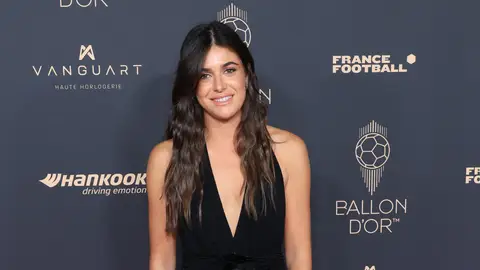 Sira Martínez posando en el Balón de Oro Sira Martínez posando en el Balón de Oro