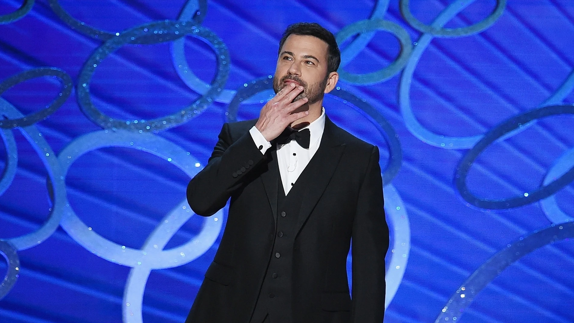 El presentador Jimmy Kimmel El presentador Jimmy Kimmel