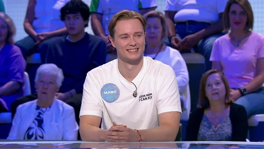 Nuevo récord de Manu: primer concursante de Pasapalabra que coincide con un invitado tres veces Nuevo récord de Manu: primer concursante de Pasapalabra que coincide con un invitado tres veces