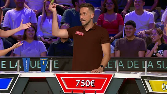 Una cadena de errores deja a Sergio fuera de juego en La ruleta de la suerte Una cadena de errores deja a Sergio fuera de juego en La ruleta de la suerte