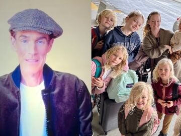 James Van Der Beek y su familia