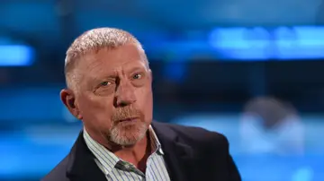 El extenista alemán Boris Becker El extenista alemán Boris Becker