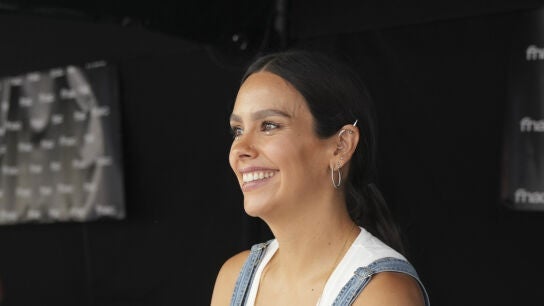 Cristina Pedroche durante la firma de su libro