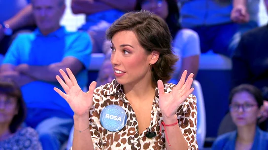 Roberto Leal pone a prueba la sinestesia de Rosa: “¿De qué color es Manu?” Roberto Leal pone a prueba la sinestesia de Rosa: “¿De qué color es Manu?”