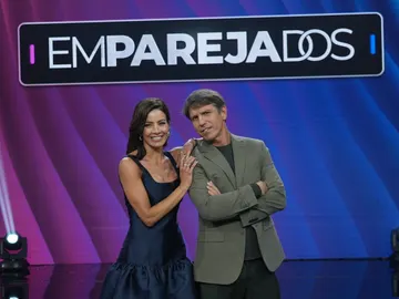 Manuel Díaz y Virginia Troconis presumen de su gran historia de amor en Emparejados  Manuel Díaz y Virginia Troconis presumen de su gran historia de amor en Emparejados