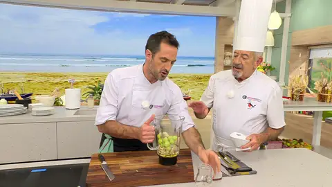 Tritura los ingredientes Tritura los ingredientes