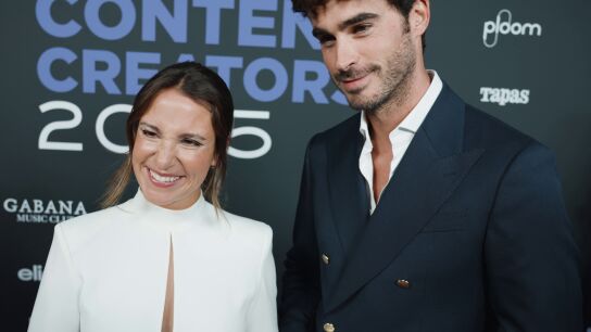 Marta Pombo y Luiz Zamalloa en un evento