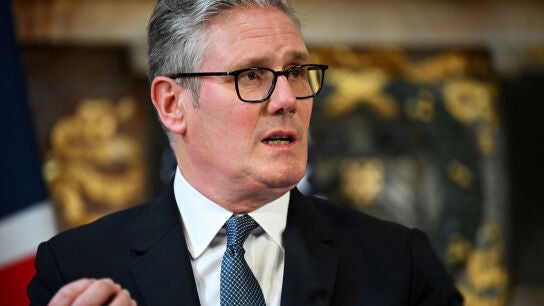 Imagen reciente del primer ministro brit&aacute;nico, Keir Starmer