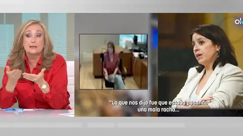 Elisa Beni en Espejo Público. Elisa Beni en Espejo Público.