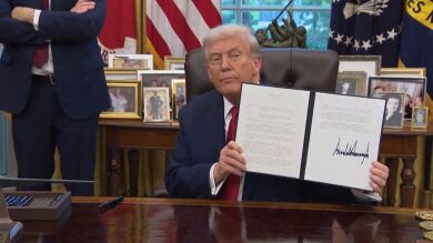 Trump ordena implantar la pena de muerte en Washington DC y asegura que será otra de 