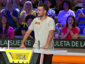 Moisés se estrena en el último panel de La ruleta de la suerte Moisés se estrena en el último panel de La ruleta de la suerte