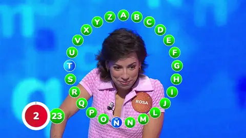 Rosa, en El Rosco de Pasapalabra Rosa, en El Rosco de Pasapalabra
