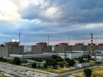 Imagen de la central nuclear de Zaporiyia, en Ucrania. 