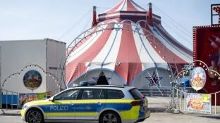 Carpa del circo de Alemania