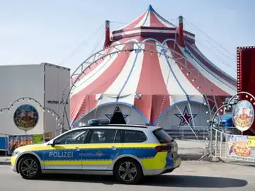 Carpa del circo de Alemania Carpa del circo de Alemania