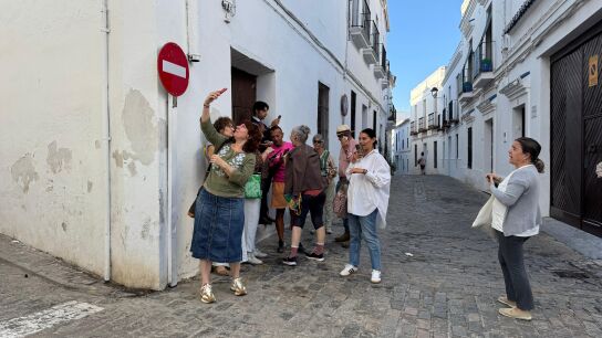 Imagen de los vecinos de Cazalla de la Sierra, Sevilla.