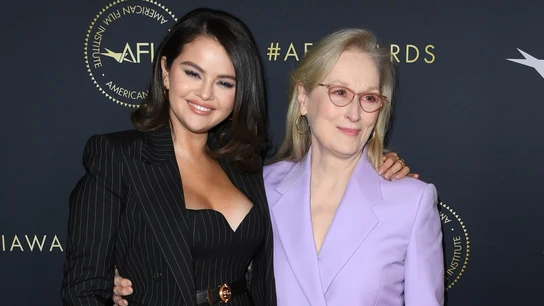 Selena Gomez y Meryl Streep Selena Gomez y Meryl Streep