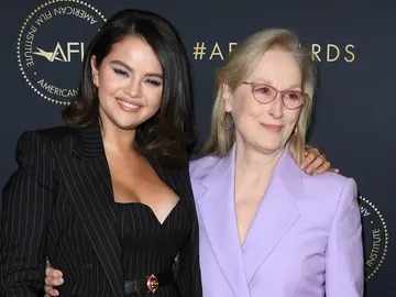 Selena Gomez y Meryl Streep Selena Gomez y Meryl Streep