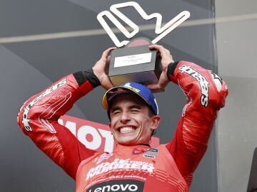Marc Márquez, campeón del mundo de MotoGP en Japón
