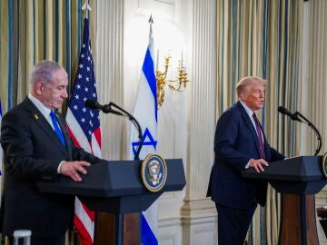 Donald Trump y Benjamin Netanyahu