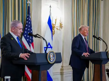 Donald Trump y Benjamin Netanyahu Donald Trump y Benjamin Netanyahu