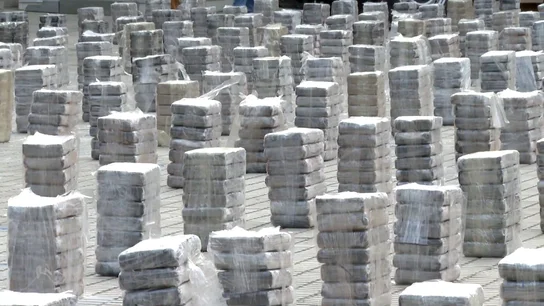 La droga incautada La droga incautada