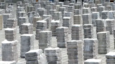 La droga incautada La droga incautada