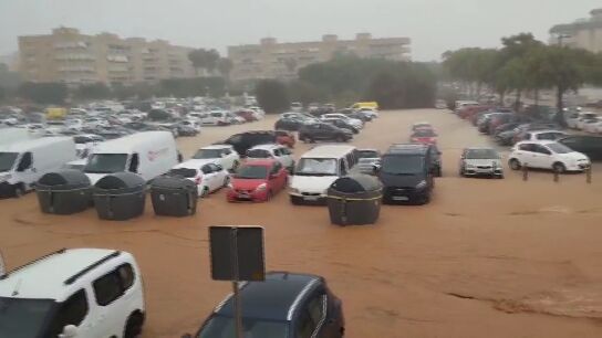 El temporal deja varios heridos en Ibiza