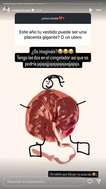 Cristina Pedroche, sobre sus placentas Cristina Pedroche, sobre sus placentas