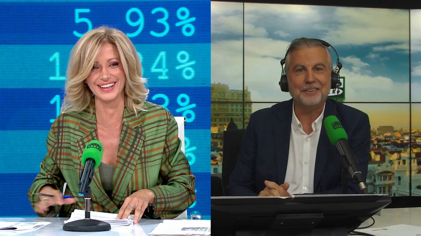 Susanna Griso y Carlos Alsina