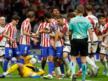 Koke, tras la acción ante Augusto Batalla