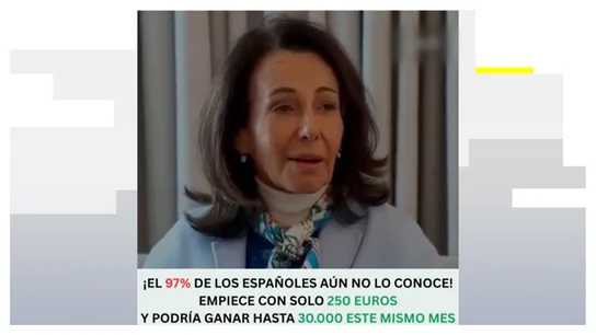 El vídeo de Ana Botín creado con Inteligencia Artificial El vídeo de Ana Botín creado con Inteligencia Artificial