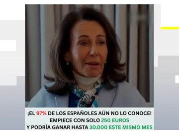 El vídeo de Ana Botín creado con Inteligencia Artificial