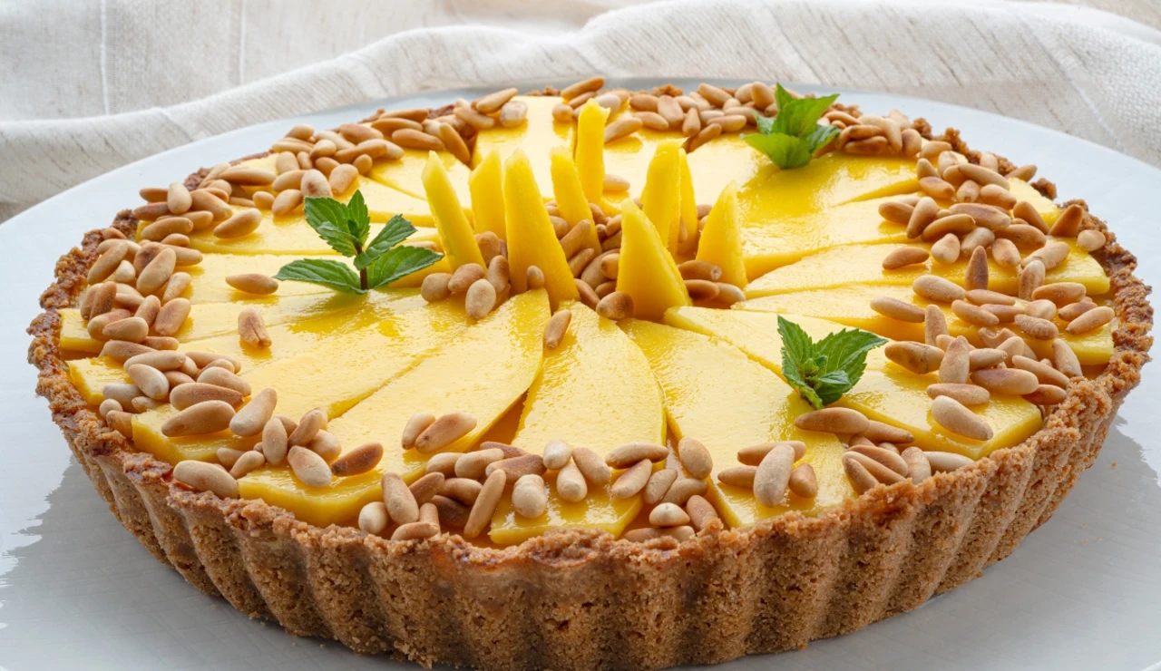 Tarta de mango y requesón, de Eva Arguiñano: "¿Nivel de dificultad? ¡Ninguno!"