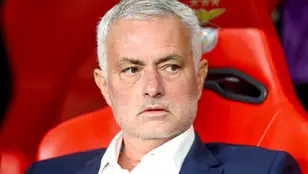 José Mourinho, en el banquillo del Benfica